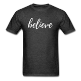 Believe T-Shirt - heather black