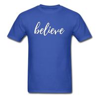 Believe T-Shirt - royal blue