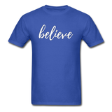 Believe T-Shirt - royal blue