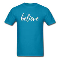Believe T-Shirt - turquoise