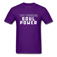 Ever Expanding Soul Power T-Shirt - purple