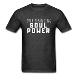 Ever Expanding Soul Power T-Shirt - heather black