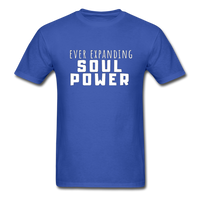 Ever Expanding Soul Power T-Shirt - royal blue