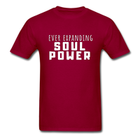 Ever Expanding Soul Power T-Shirt - dark red