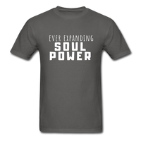 Ever Expanding Soul Power T-Shirt - charcoal
