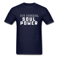 Ever Expanding Soul Power T-Shirt - navy