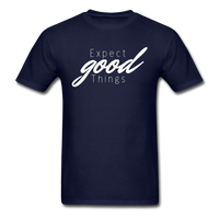 Expect Good Things T-Shirt - navy