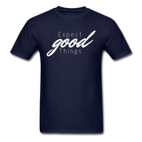 Expect Good Things T-Shirt - navy