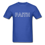 Faith T-Shirt - royal blue