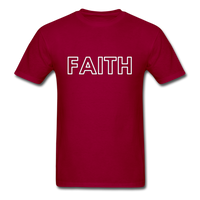 Faith T-Shirt - dark red