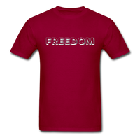 Freedom T-Shirt - dark red