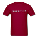Freedom T-Shirt - dark red