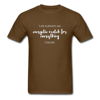 Energetic Match T-Shirt - brown