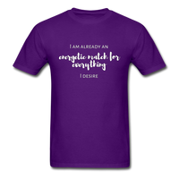 Energetic Match T-Shirt - purple