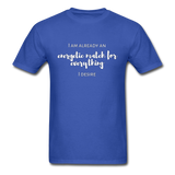 Energetic Match T-Shirt - royal blue