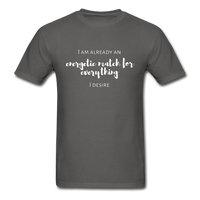 Energetic Match T-Shirt - charcoal