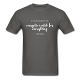 Energetic Match T-Shirt - charcoal