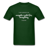 Energetic Match T-Shirt - forest green