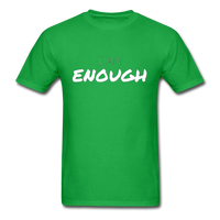 I Am Enough T-Shirt - bright green