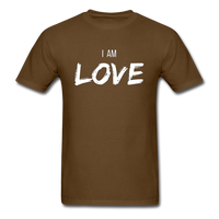 I Am Love T-Shirt - brown