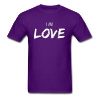 I Am Love T-Shirt - purple