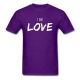 I Am Love T-Shirt - purple