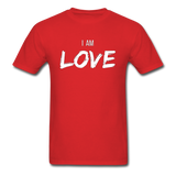 I Am Love T-Shirt - red