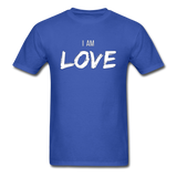I Am Love T-Shirt - royal blue