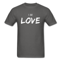 I Am Love T-Shirt - charcoal