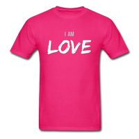 I Am Love T-Shirt - fuchsia