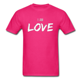 I Am Love T-Shirt - fuchsia