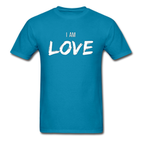 I Am Love T-Shirt - turquoise