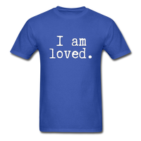 I Am Loved T-Shirt - royal blue