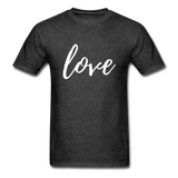 Love T-Shirt - heather black
