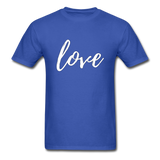 Love T-Shirt - royal blue