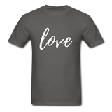 Love T-Shirt - charcoal