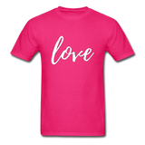 Love T-Shirt - fuchsia