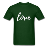 Love T-Shirt - forest green