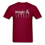 Magic & Spirit T-Shirt - burgundy