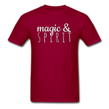 Magic & Spirit T-Shirt - dark red