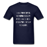 Powerful Beyond Belief T-Shirt - navy
