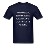 Powerful Beyond Belief T-Shirt - navy