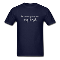 The Universe Has My Back T-Shirt - navy