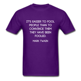 Easier to Fool T-Shirt - purple