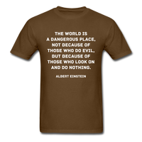 Do Nothing T-Shirt - brown