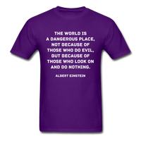 Do Nothing T-Shirt - purple