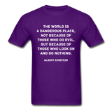 Do Nothing T-Shirt - purple