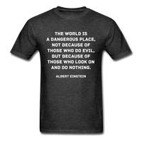 Do Nothing T-Shirt - heather black