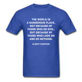 Do Nothing T-Shirt - royal blue