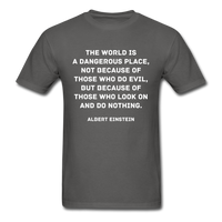 Do Nothing T-Shirt - charcoal